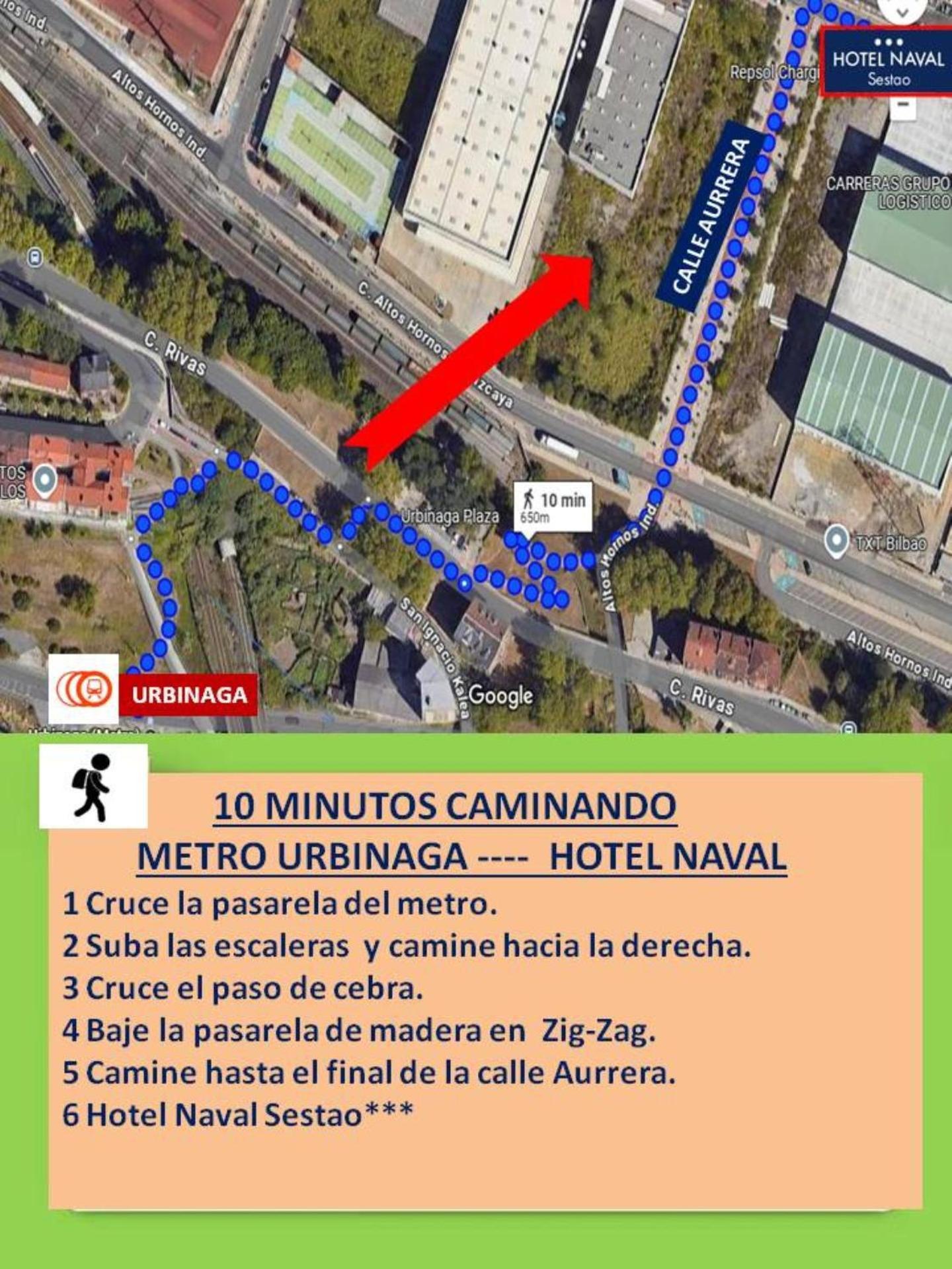 Hotel Naval Sestao Esterno foto