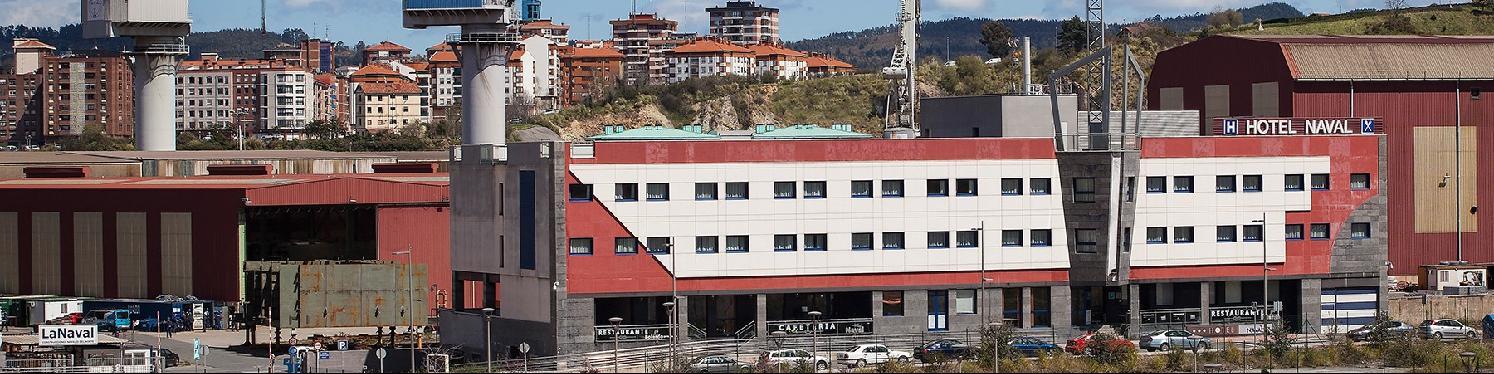 Hotel Naval Sestao Esterno foto